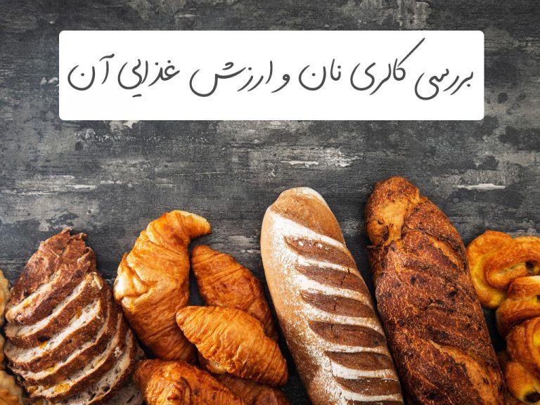 بررسی کالری نان و ارزش غذایی آن