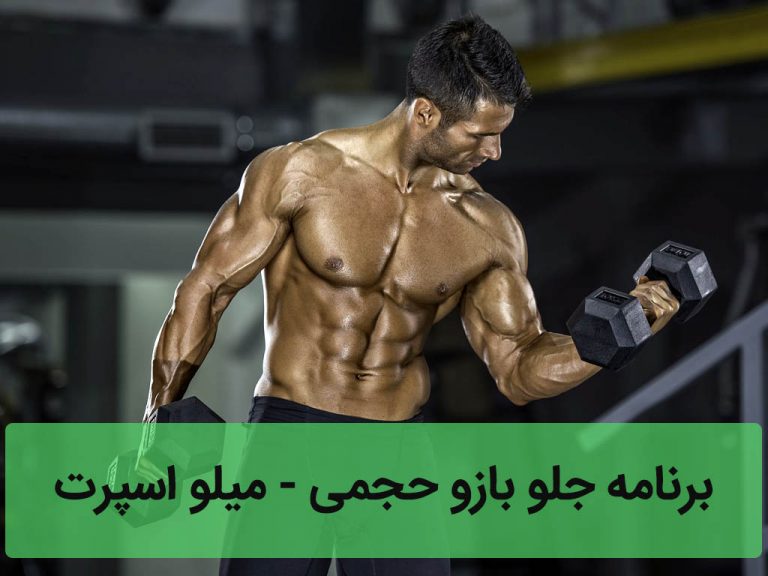 برنامه جلو بازو حجمی