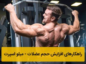 راهکارهای افزایش حجم عضلات